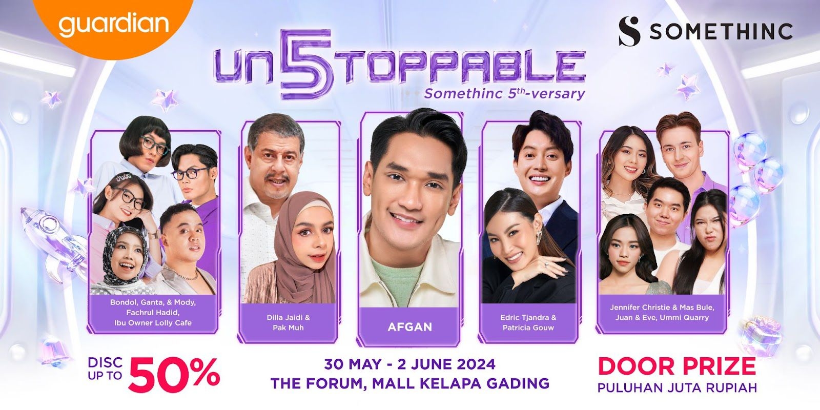 Somethinc Rayakan Ulang Tahun ke-5 dengan Tema 'Un5toppable'
