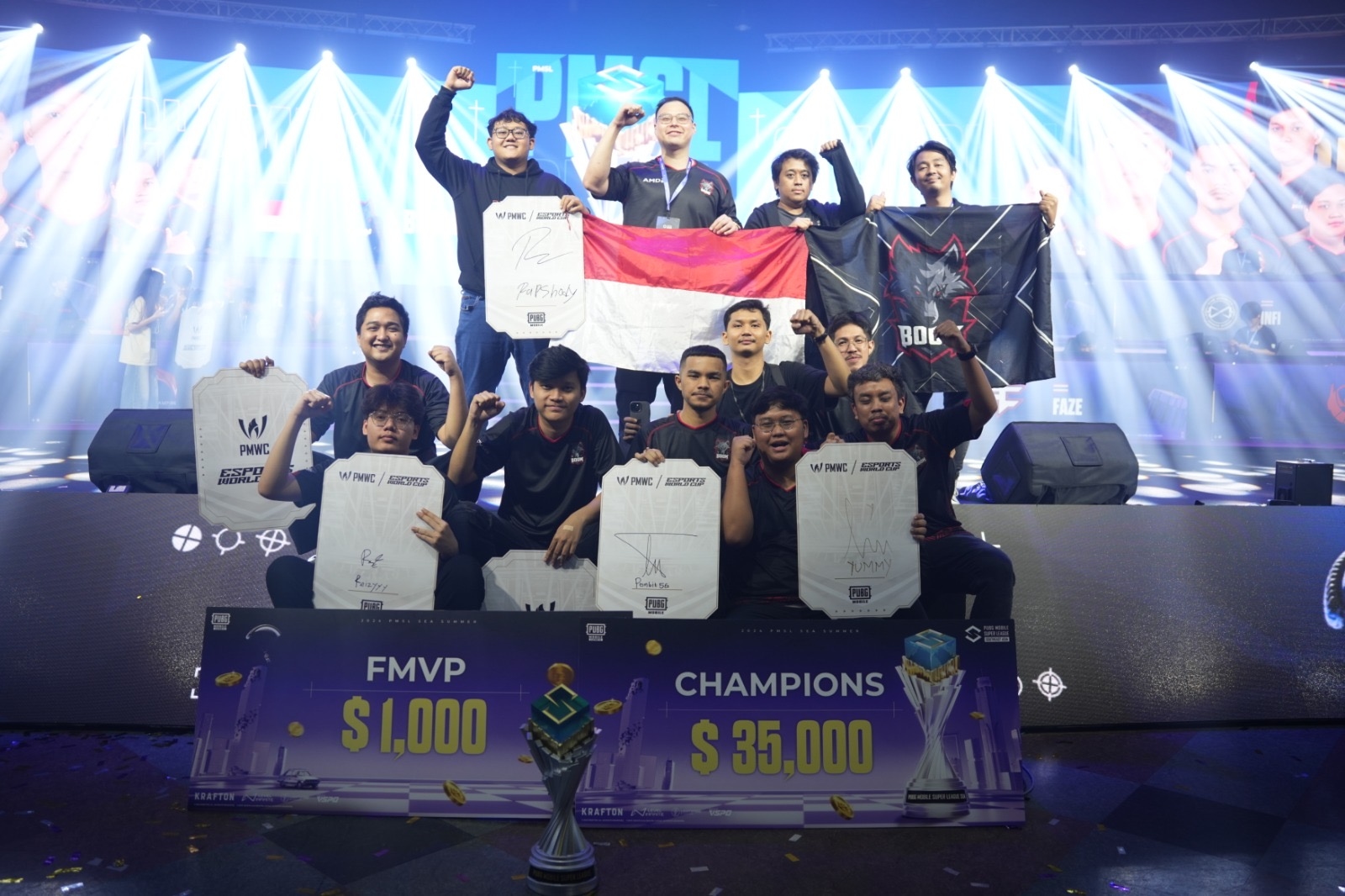 BOOM Esports Juara 2024 PMSL SEA SUMMER, Indonesia Cetak Rekor Juara Asia Tenggara Empat Musim Berturut-turut