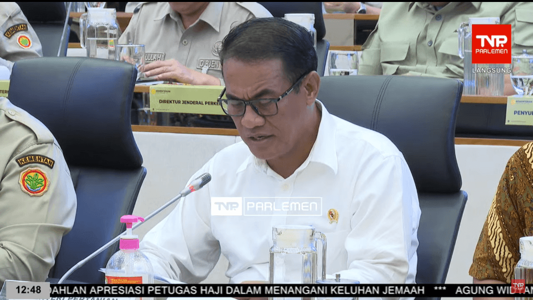 Mentan Minta Tambahan Anggaran 2025 Rp26 T, Ini Alasannya