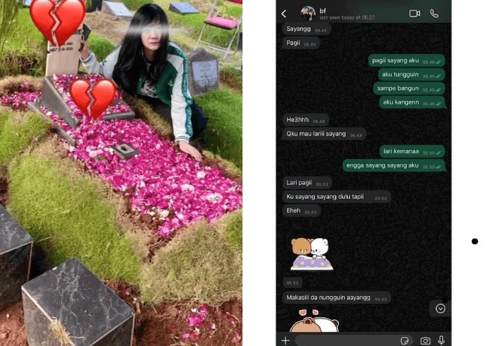 Pilu! Ternyata Ini pesan Terakhir Pria di Grogol Sebelum Tewas Tertabrak Kereta: Aku Mau Siap-siap…