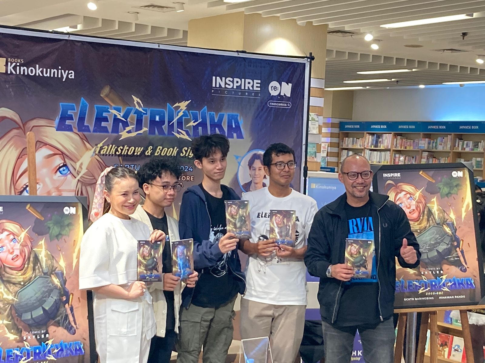 Putra Penyanyi Rossa Ciptakan Cerita Komik Bersama Ockto Baringbing dan Himawan Pandu