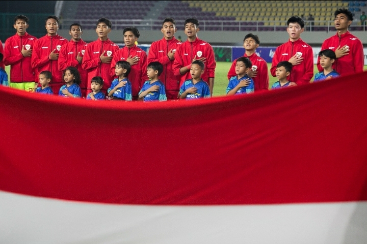 Babak I: Timnas Indonesia U-16 Sementara Imbangi Australia 2-2 di Semifinal ASEAN Championship