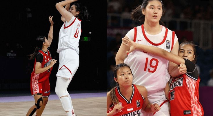 Profil Zhang Ziyu, Atlet Basket Wanita Asal China dengan Tinggi 2 Meter Jadi Sorotan Usai Lawan Indonesia