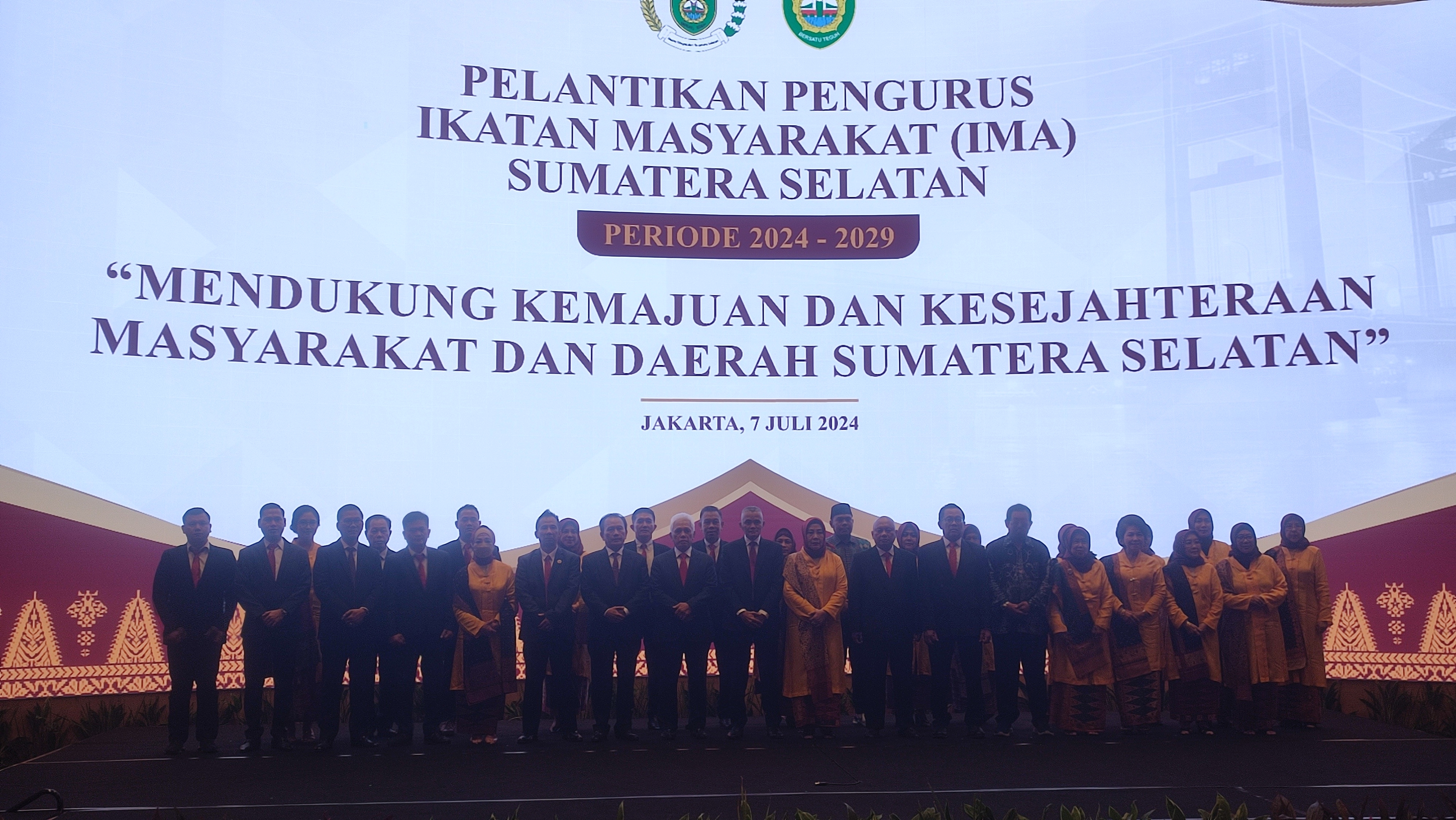 IMA Sumsel Gelar Pelantikan Pengurus Periode 2024-2029 di Kantor Kemenhub