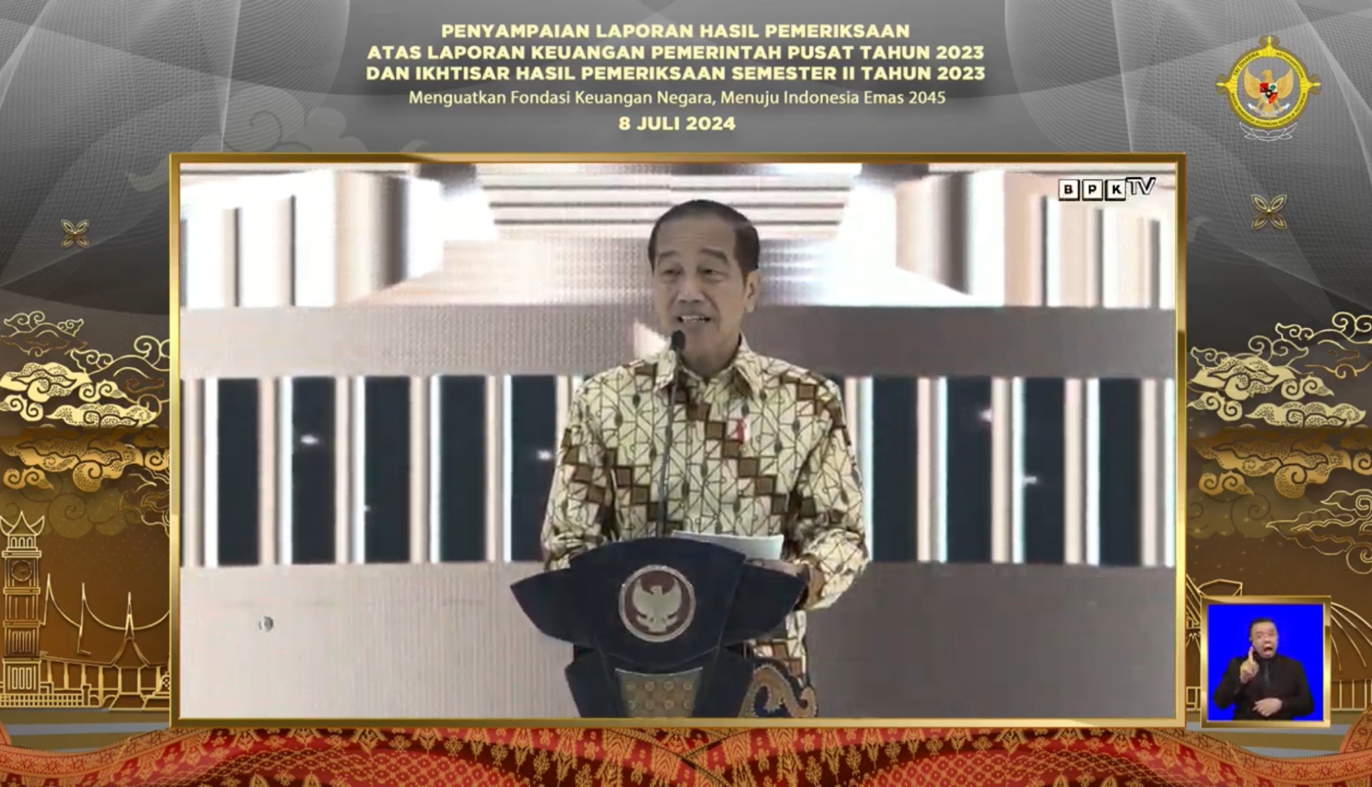 Jokowi Perintahkan Menteri, Lembaga dan Kepala Daerah Segera Laksanakan Rekomendasi BPK