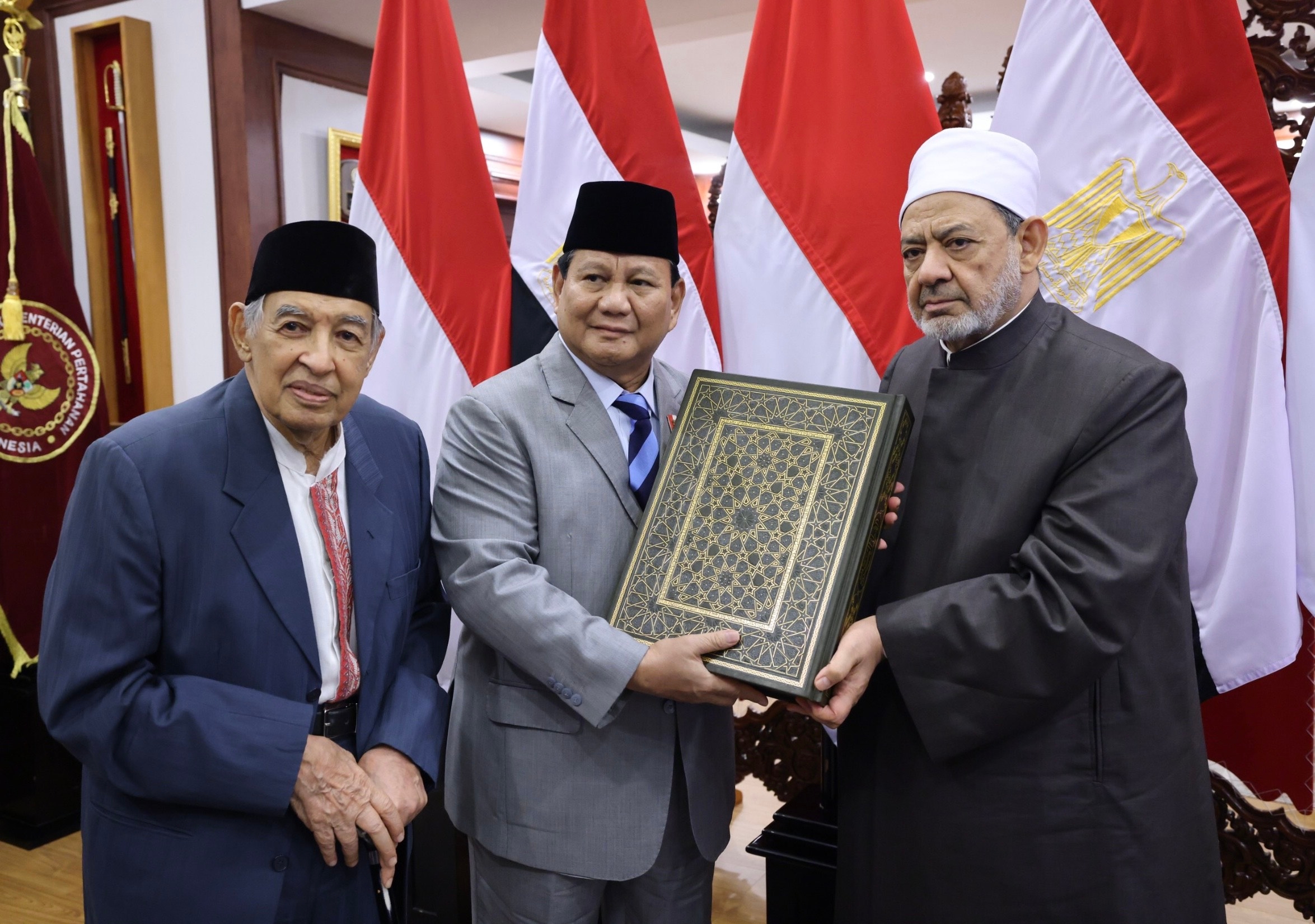 Imam Besar Al Azhar Mesir Doakan Prabowo Bawa Kemajuan Buat Indonesia