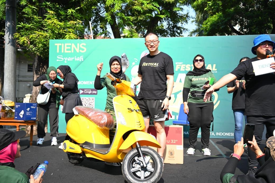 Tiens Gelar Tiens Sport Festival dengan Tema Lama Tak Zumba, Ungkap Kondisi Penjualan Semester I-2024