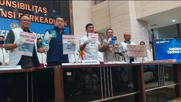 Polri Bongkar Kasus Scam Online Jaringan Internasional, Modus Lowongan Kerja Paruh Waktu