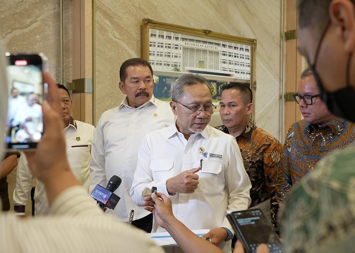 Setelah Jaksa Agung, Zulhas Juga Temui Kapolri Bahas Satgas Impor Ilegal