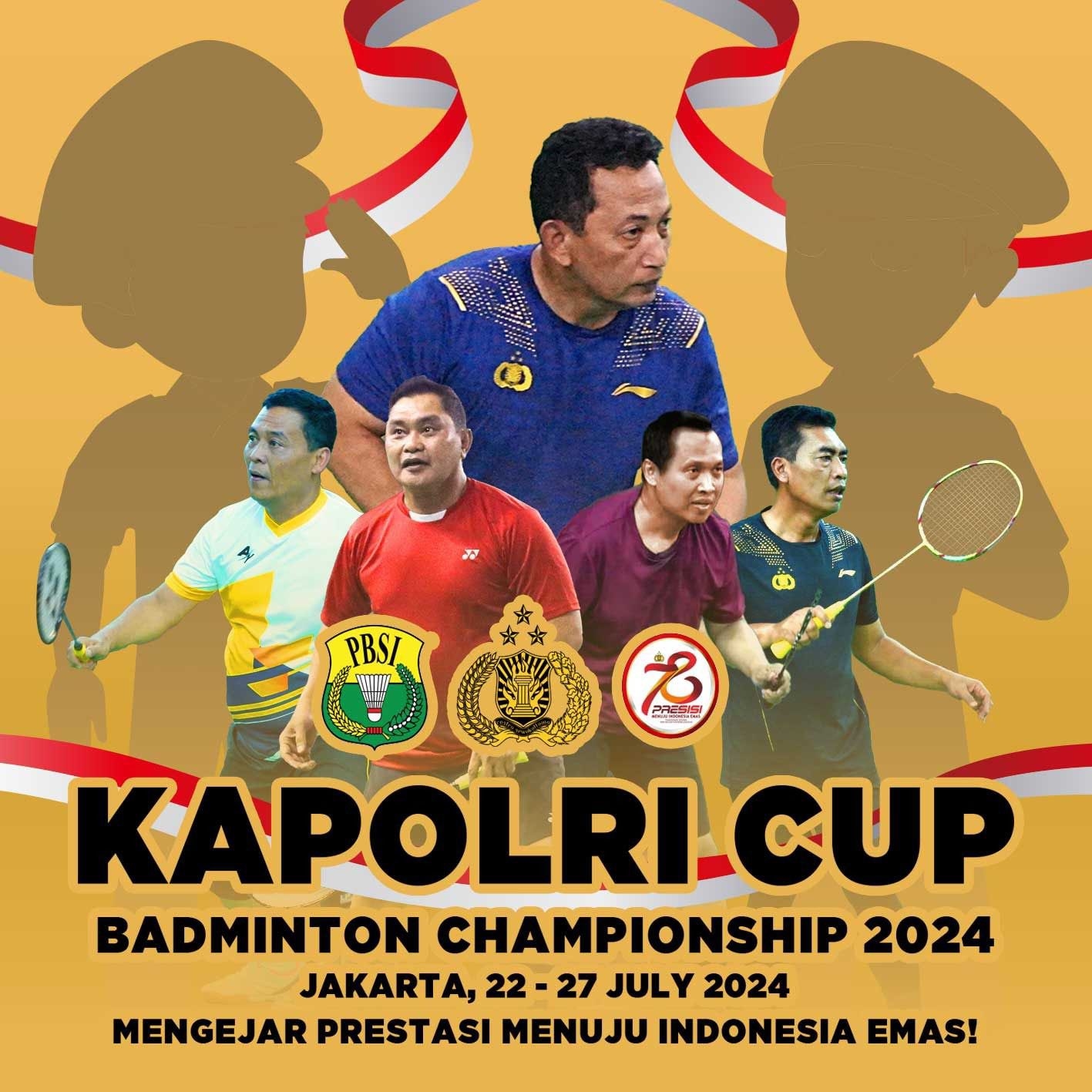 Kejuaraan Bulutangkis Piala Kapolri 2024 Ajang Pembinaan Rebut Poin Nasional