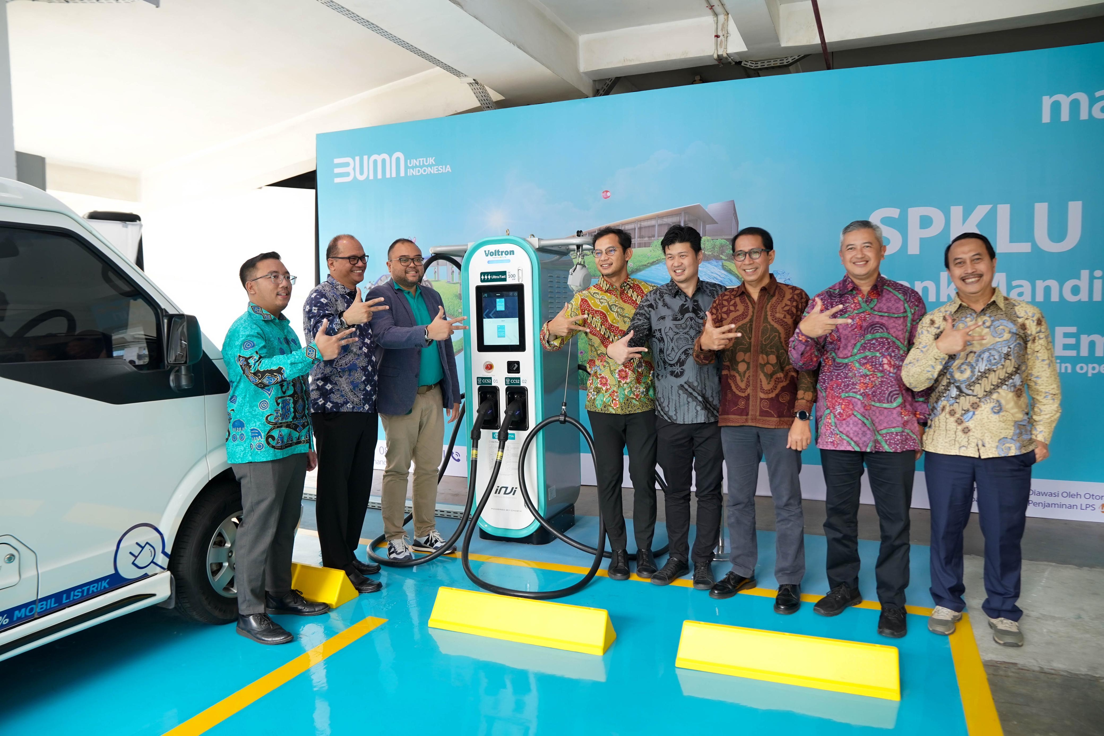 Dorong Implementasi Keberlanjutan, Bank Mandiri Tambah SPKLU