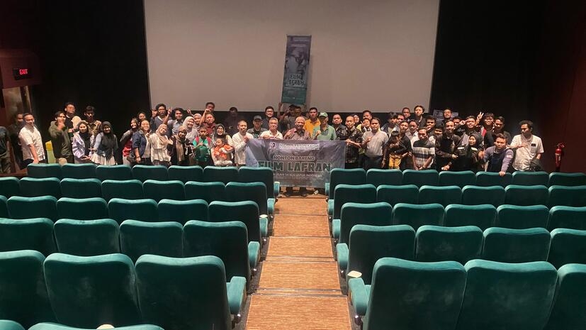 MR KAHMI UNJ Gelar Nonton Bareng Film Pahlawan Nasional Lafran Pane