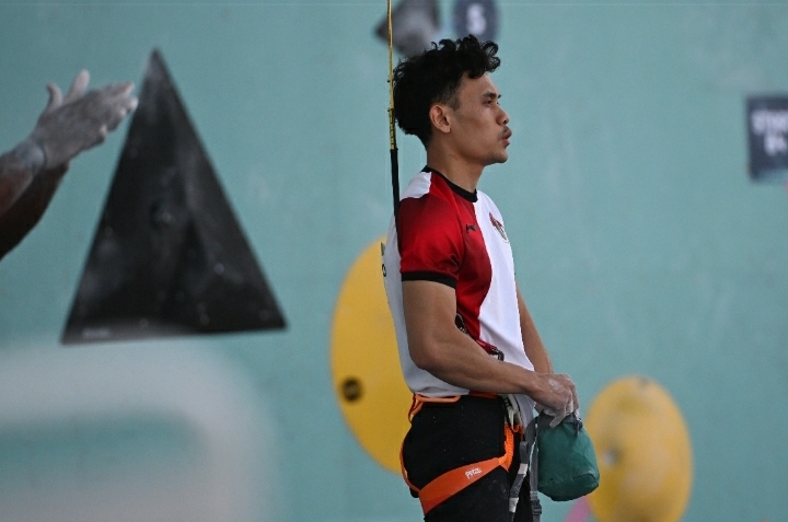 Olimpiade Paris: Tak Merasa Terbebani, Veddriq Leonardo Ingin Pecahkan Rekor Lagi