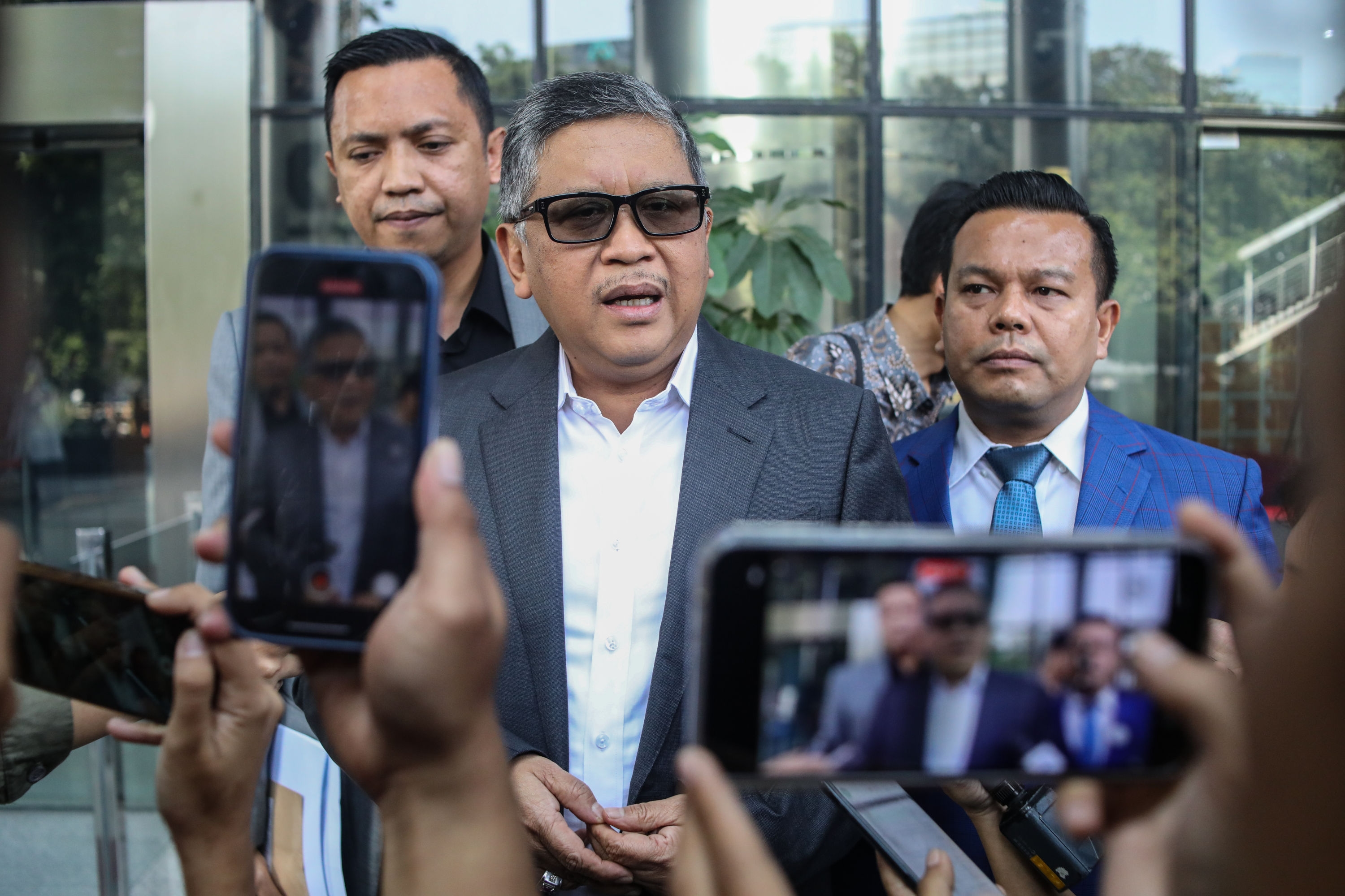 Tiba di KPK, Hasto Kristiyanto Janji Berikan Keterangan Sebaik-baiknya