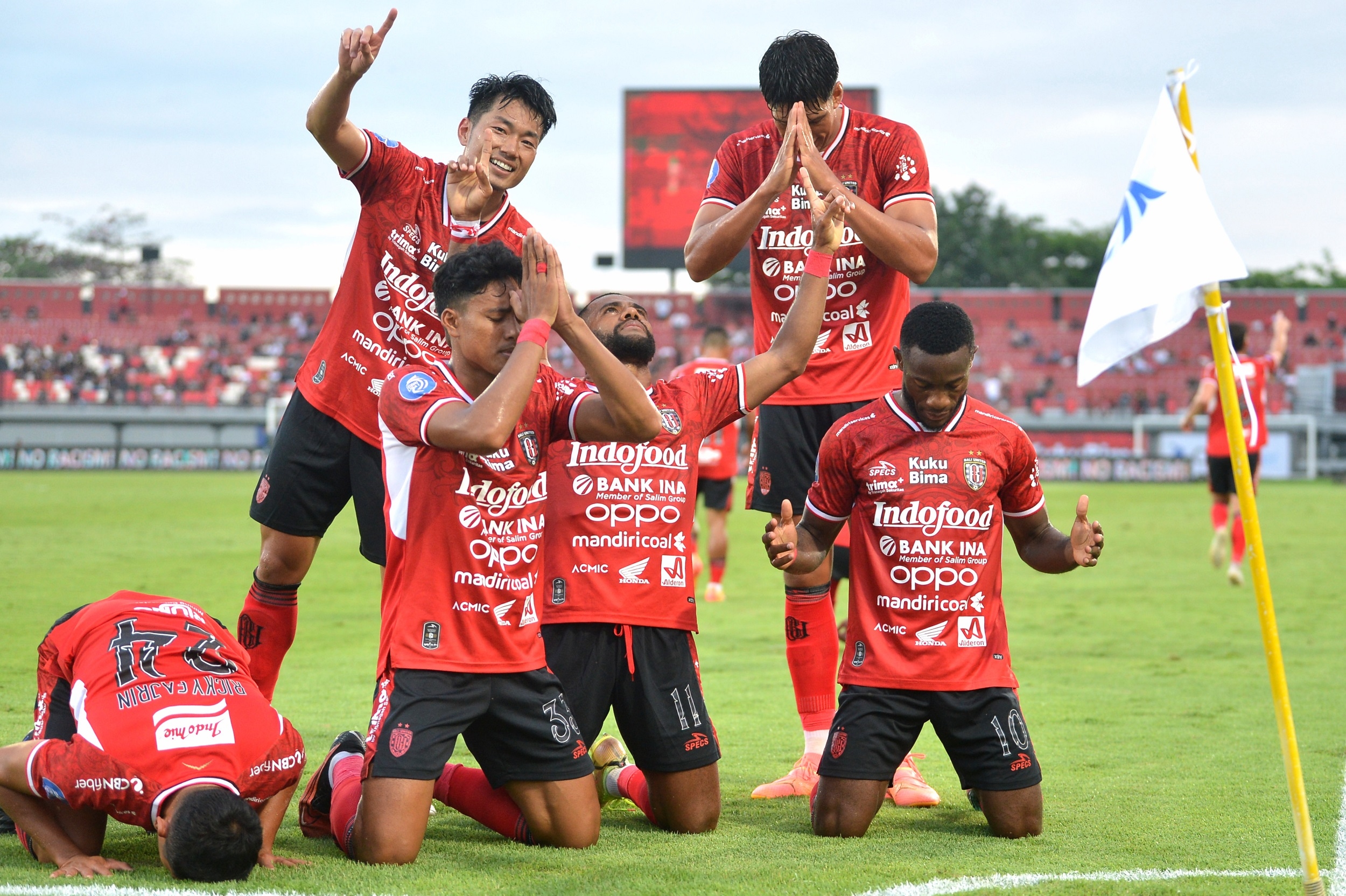 Bali United Bungkam Semen Padang di Gianyar, Persita vs Persija Tanpa Gol di Bantul