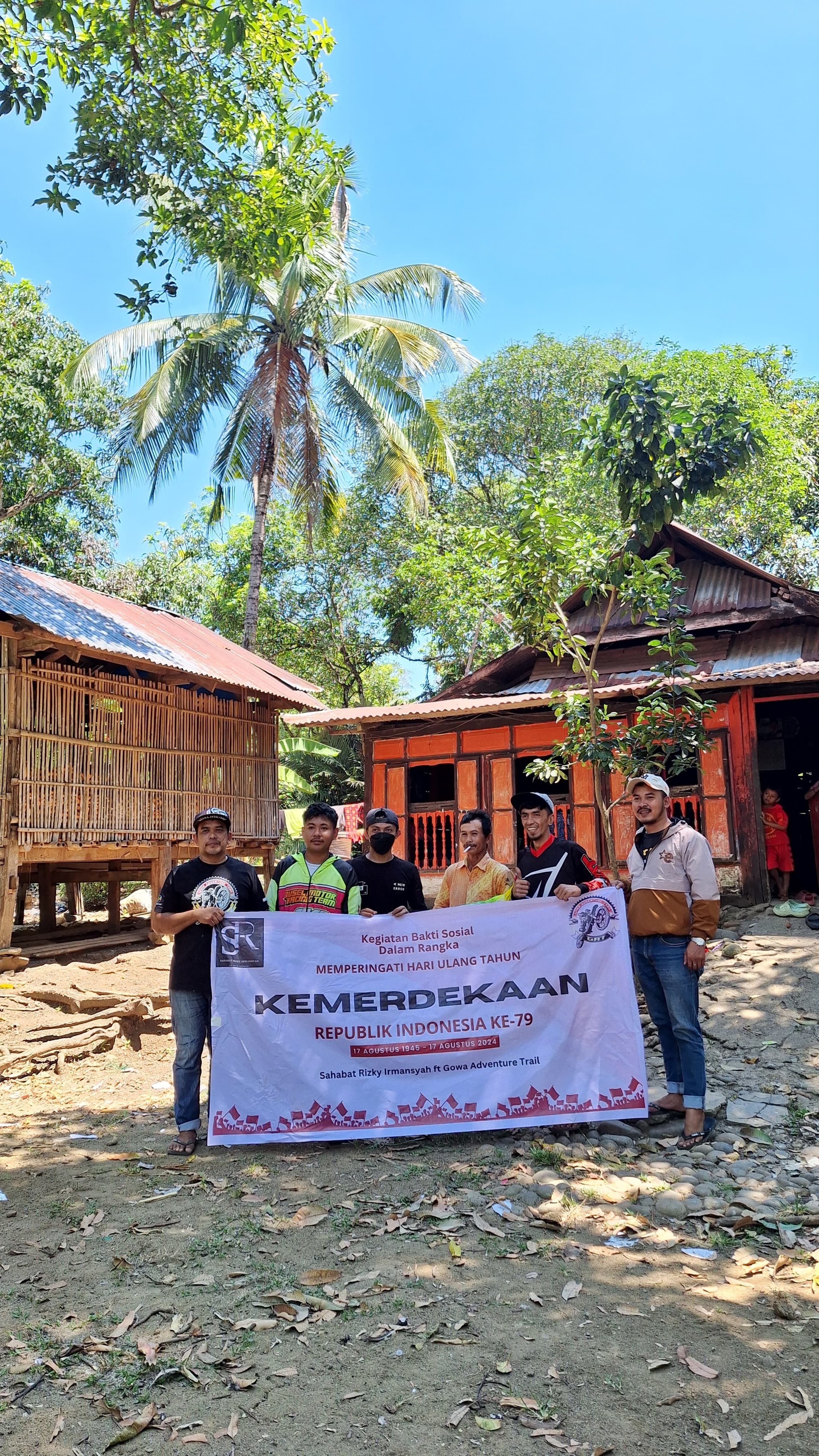 Peringati Kemerdekaan, Sahabat Rizki Irmansyah se-Indonesia Gencar Lakukan Aksi Berbagi