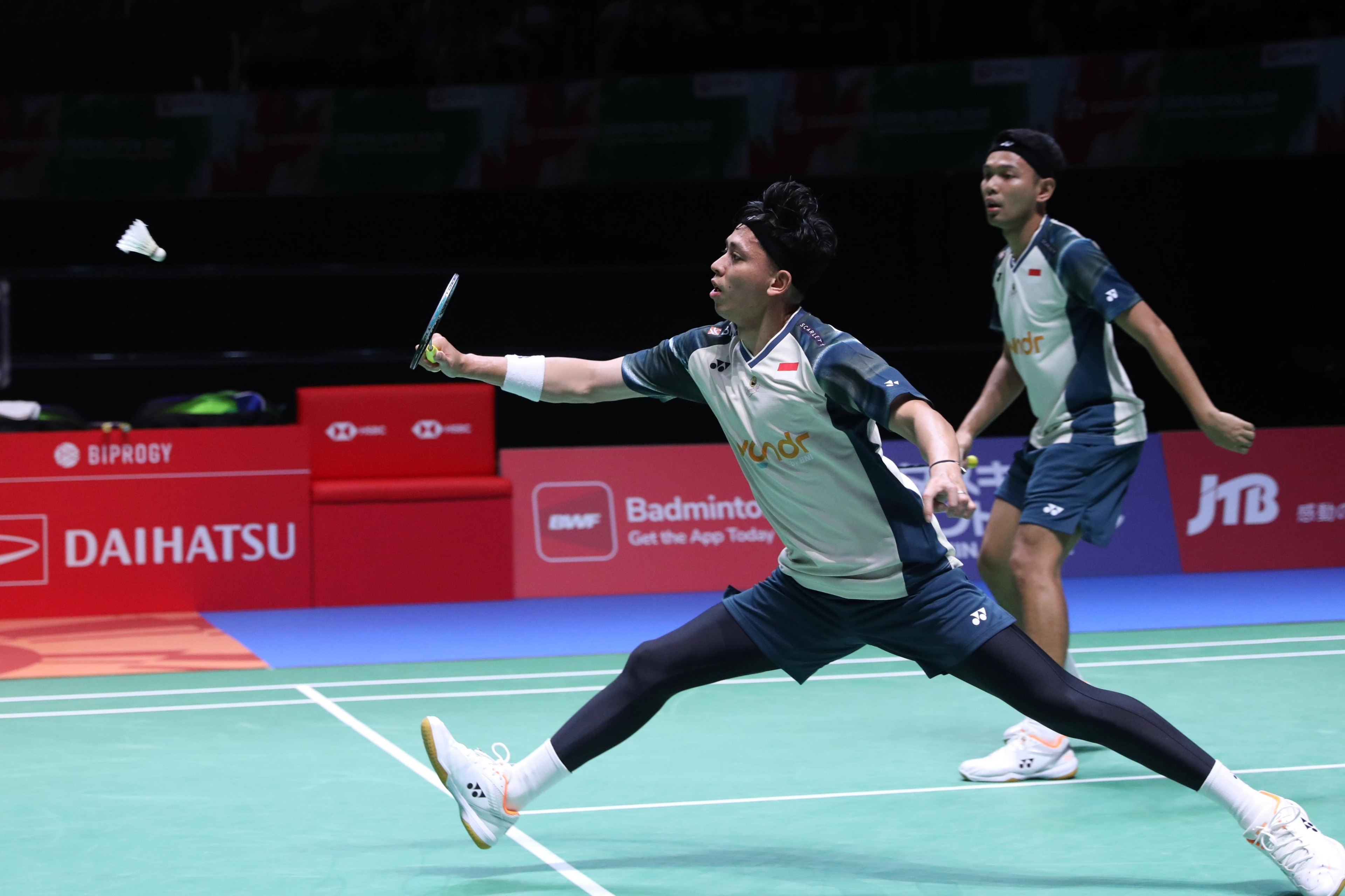 Jepang Terbuka: Fajar/Rian ke Putaran Kedua, Anthony Ginting Mundur di Tengah Laga