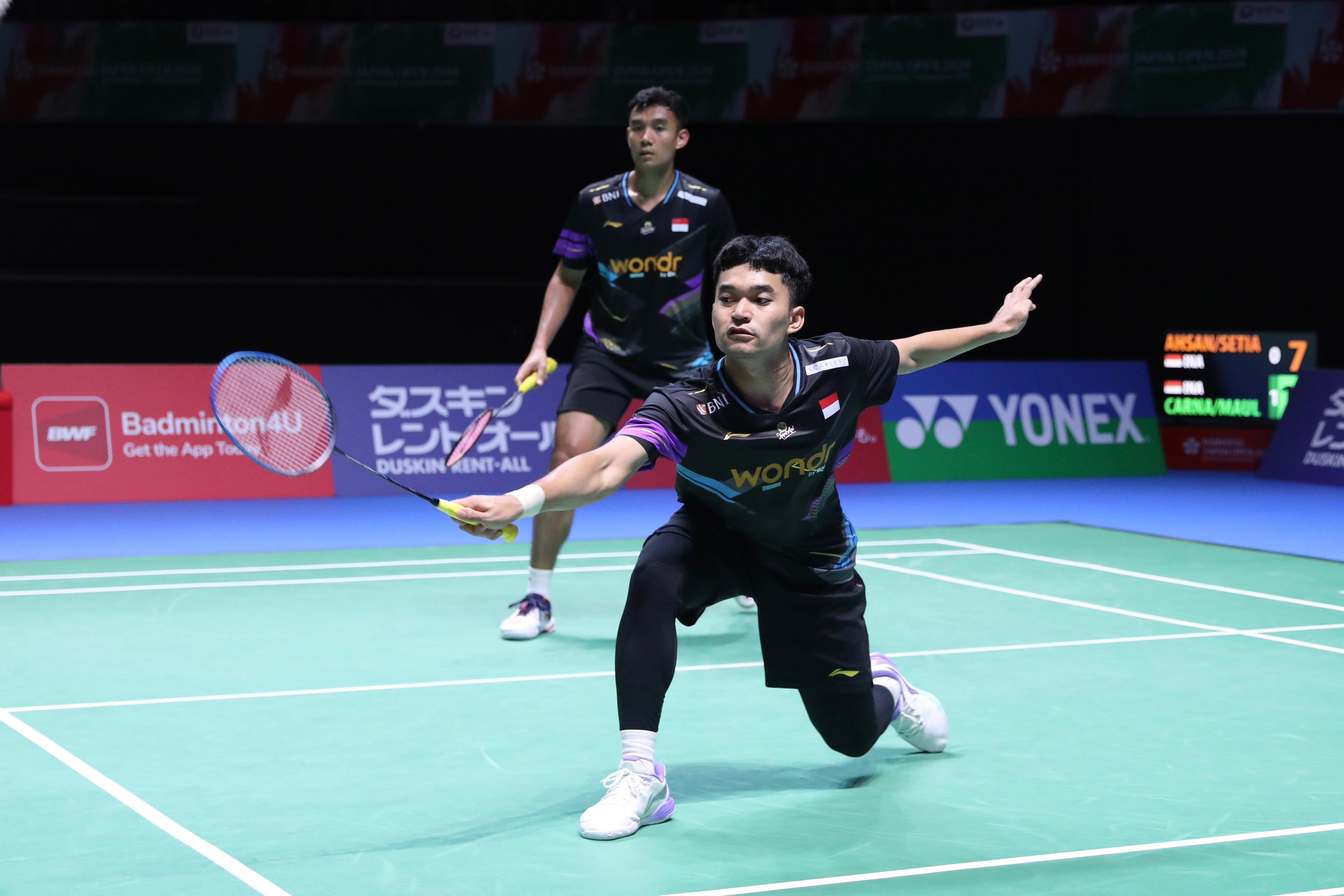 Jepang Terbuka: Menang Straight Set atas The Daddies, Leo/Bagas Langsung Evaluasi Rotasi Main