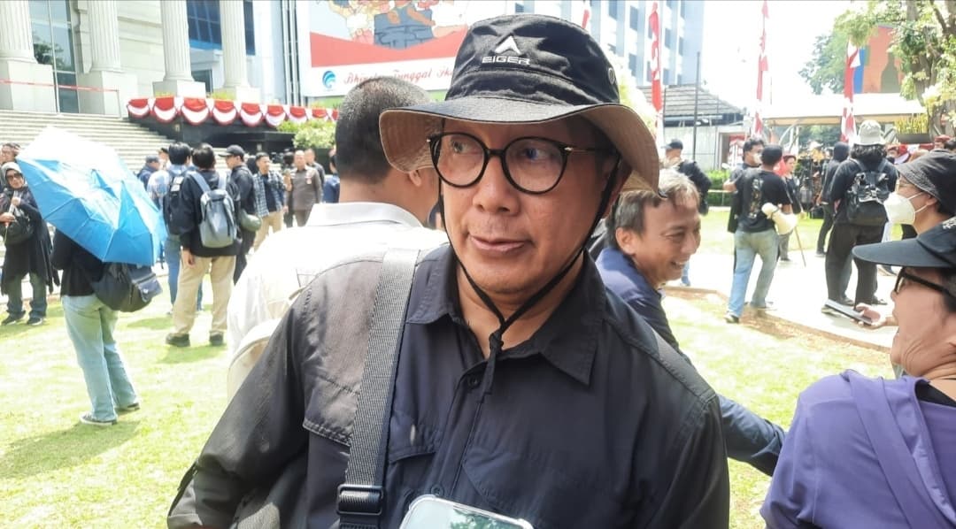 Hadiri Aksi Unjuk Rasa di DPR, Eks Menag Lukman Hakim Serukan DPR Batalkan RUU Pilkada
