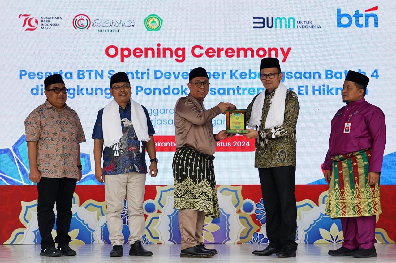 Kembangkan Potensi Properti di Sumatera, BTN Ajak Santri di Pekanbaru Jadi Developer