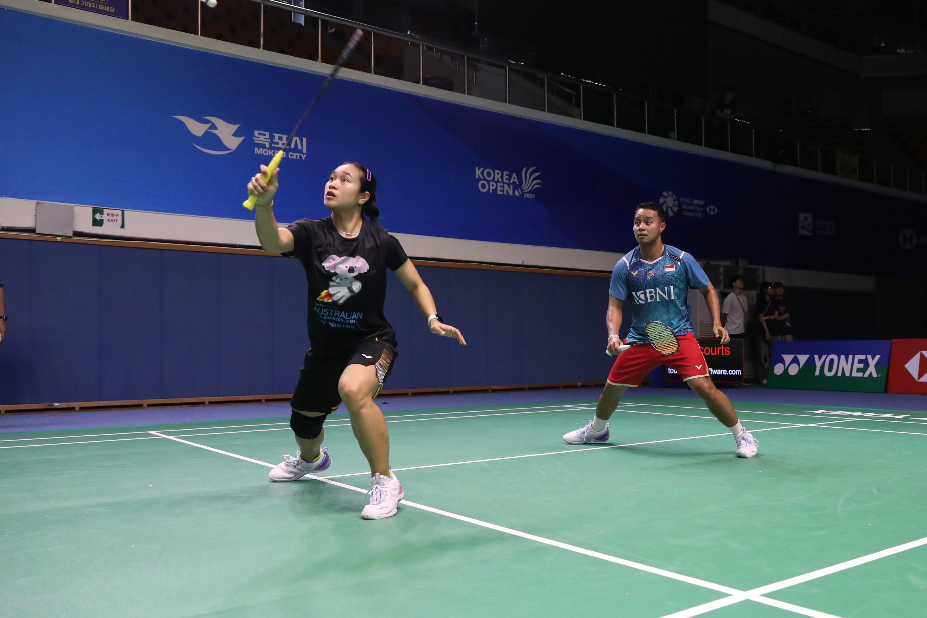 Korea Terbuka: Hanya Berlatih Satu Jam di Arena, Adaptasi Tim Indonesia Maksimal