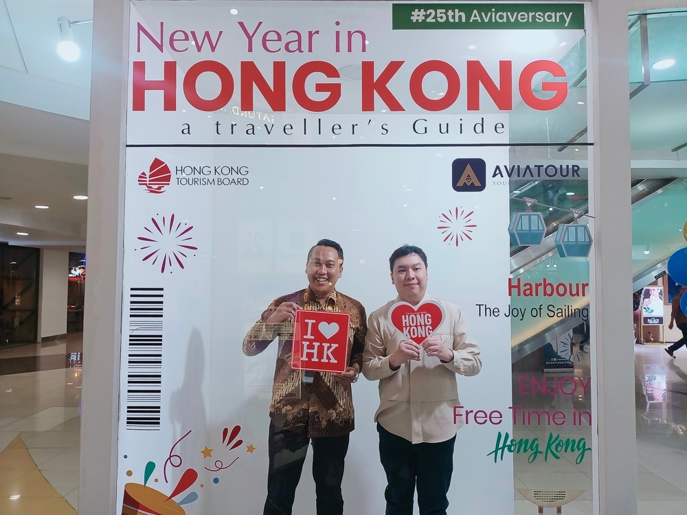 Hong Kong Jadi Destinasi Favorit, AviaTour Tebar Promo di 25th Aviaversary Travel Fair