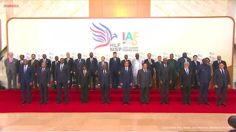 Di IAF ke-2, Jokowi Tekankan 4 Poin Dorong Pembangunan Berkelanjutan di Negara Berkembang