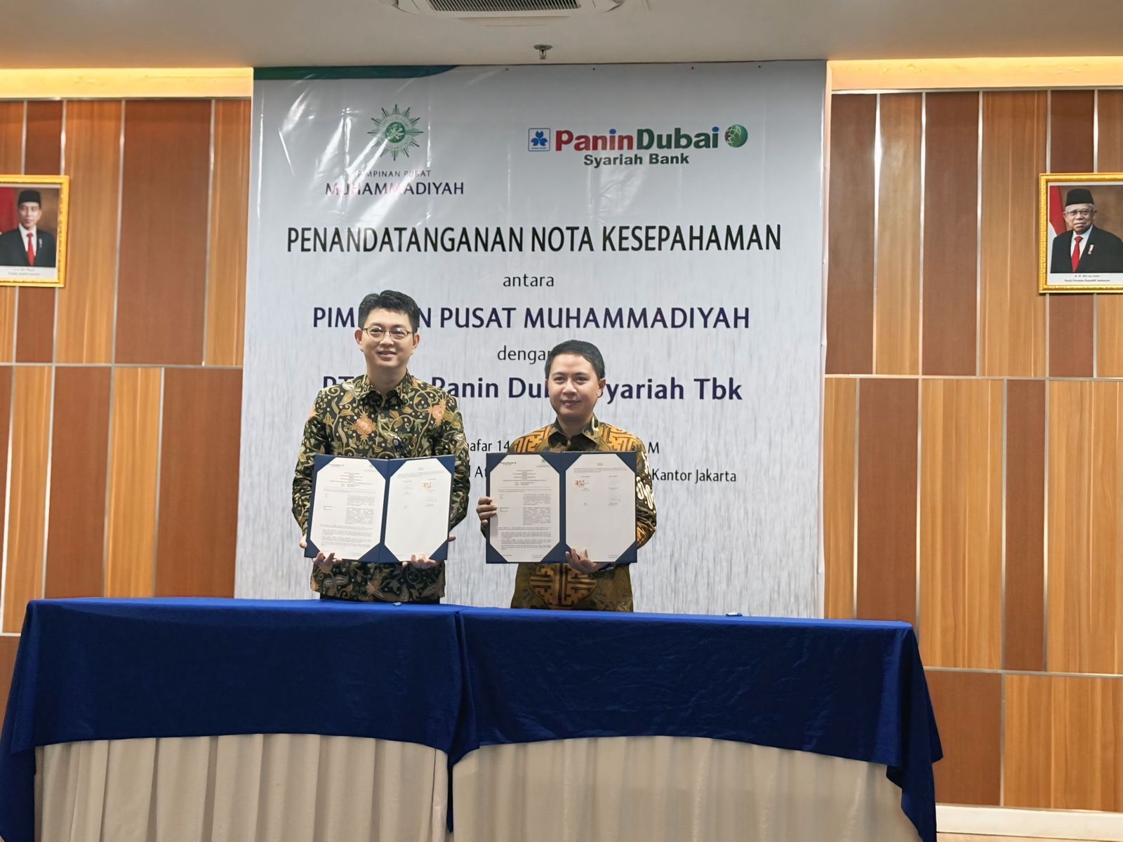 Bank Panin Dubai Syariah dan Muhammadiyah Teken Kerja Sama Produk dan Layanan Perbankan Syariah