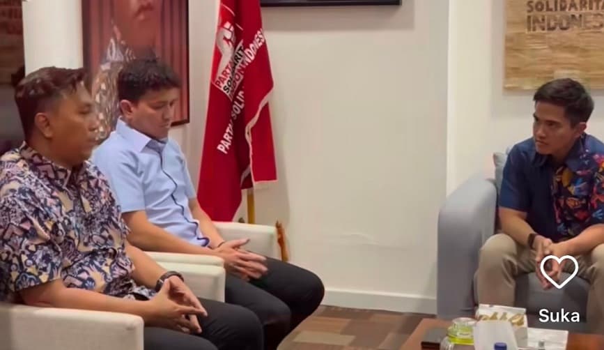 Dilaporkan Menghilang, PSI Tiba-tiba Unggah Foto Kaesang Bertemu Faldo Maldini di Kantor DPP