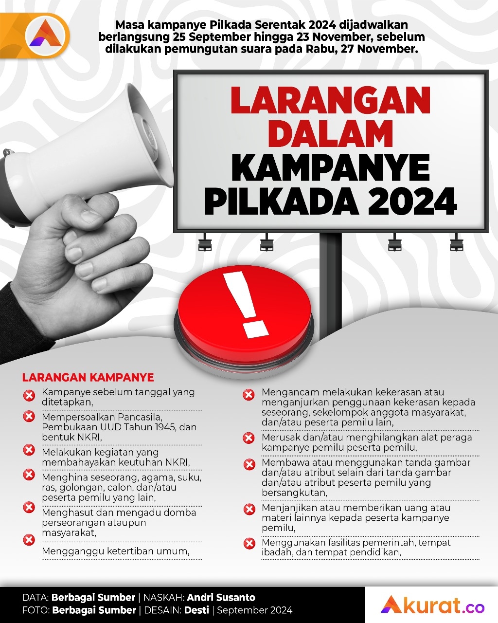 Larangan dalam Kampanye