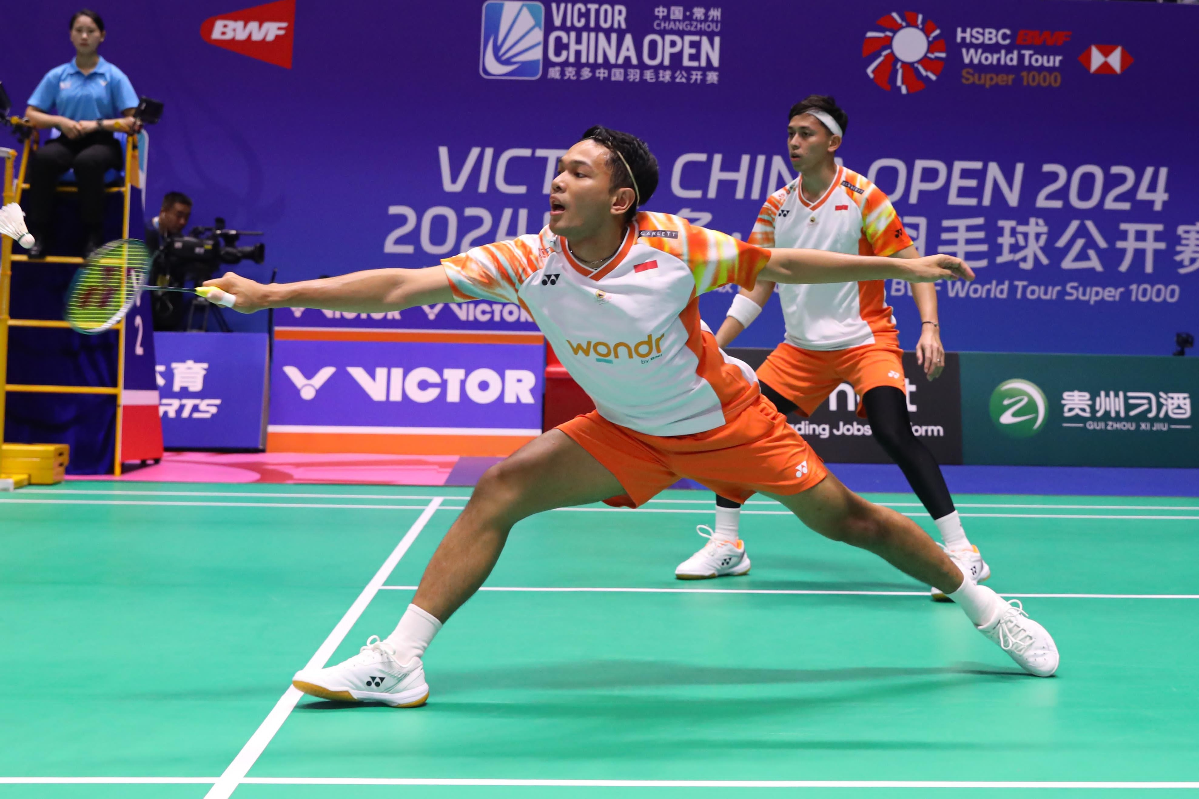 China Terbuka: Menang Kurang dari 30 Menit, Fajar/Rian Hanya Coba Bermain Normal