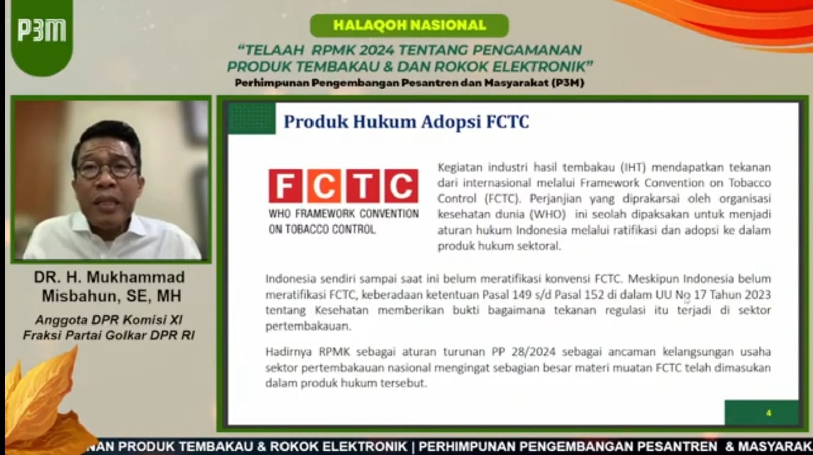 Polemik PP 28 Tahun 2024 dan RPMK, Misbakhun: Negara Kehilangan Kredibilitas