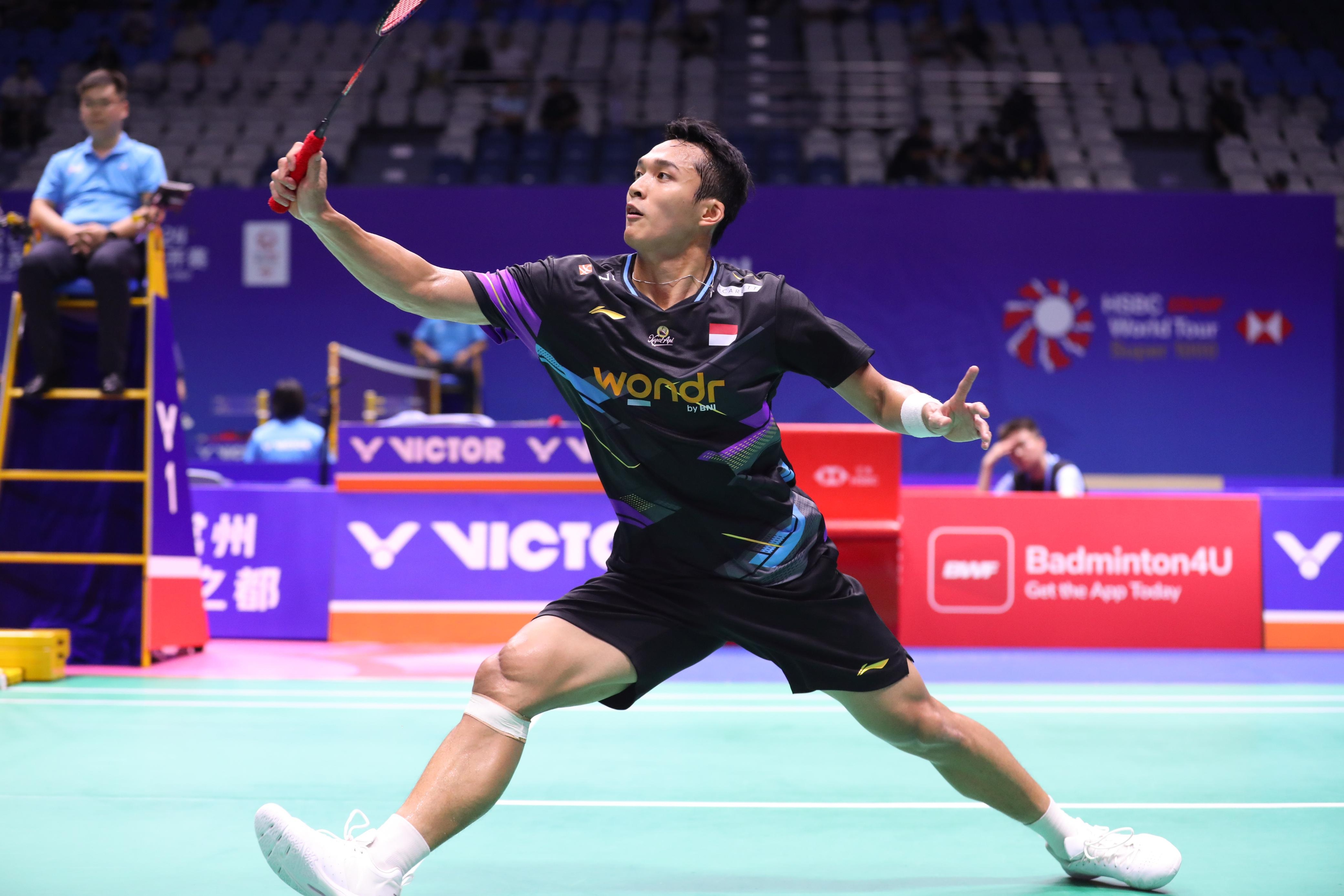 China Terbuka: Jonatan Christie Kalahkan Rasmus Gemke, Susul Anthony Ginting ke 16 Besar