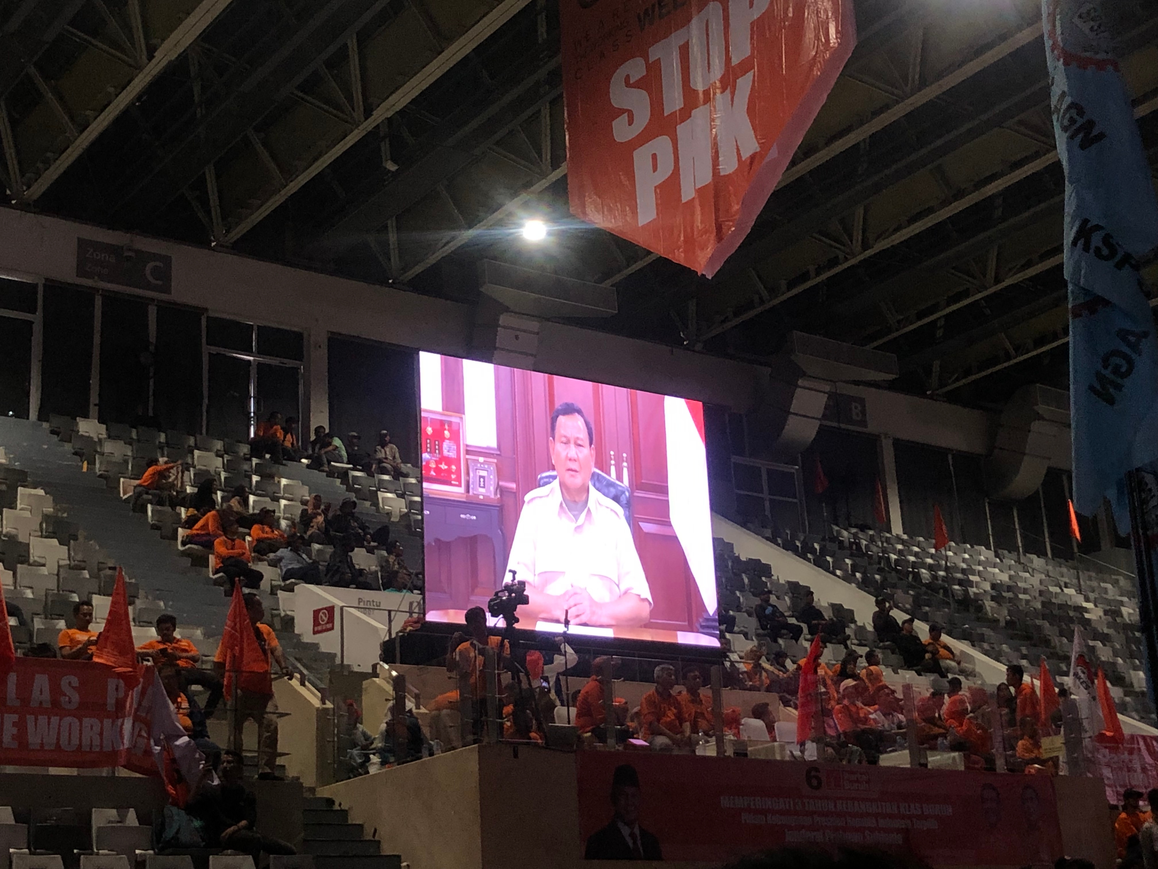 Prabowo Minta Maaf Tak Hadiri HUT Partai Buruh: Saya Harap Kita Bisa Saling Dukung