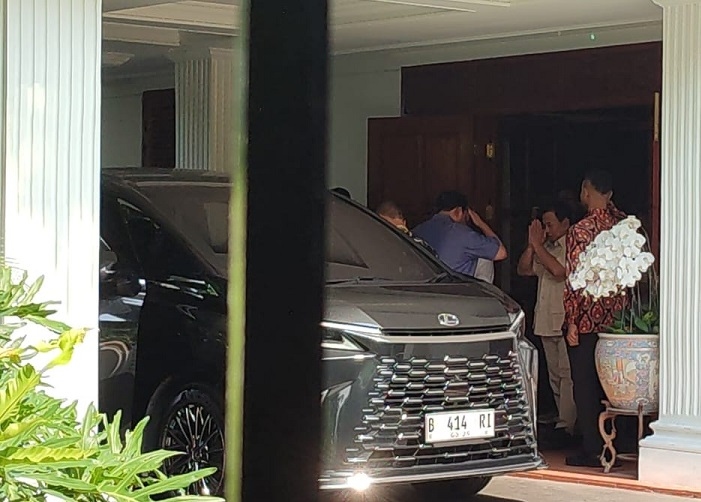 SBY Mendadak Sambangi Prabowo di Kertanegara, Ada Apa?