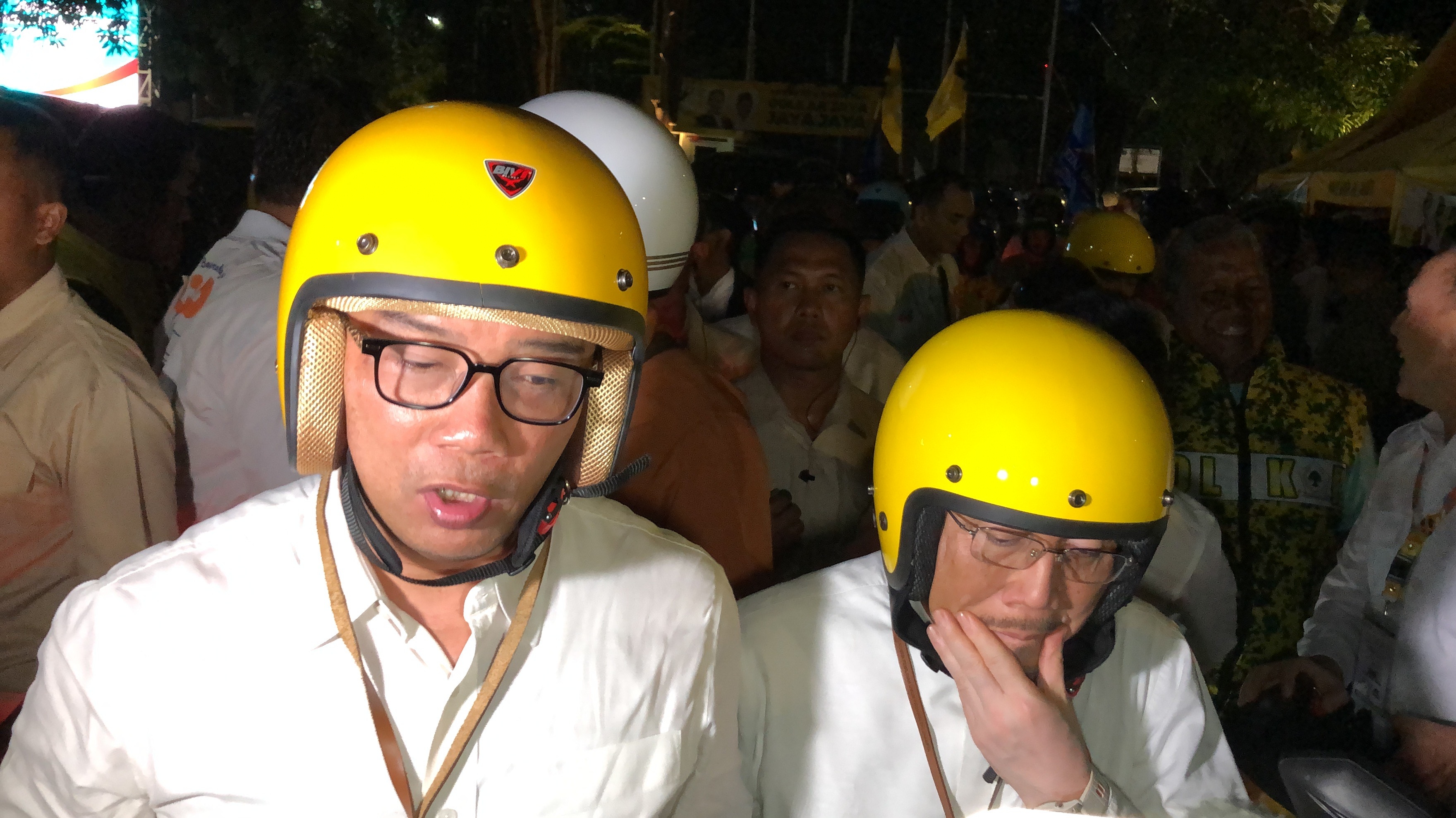 Datang ke KPUD Pakai Ojol, Golkar: Pasangan RIDO Berpihak ke Masyarakat Kecil