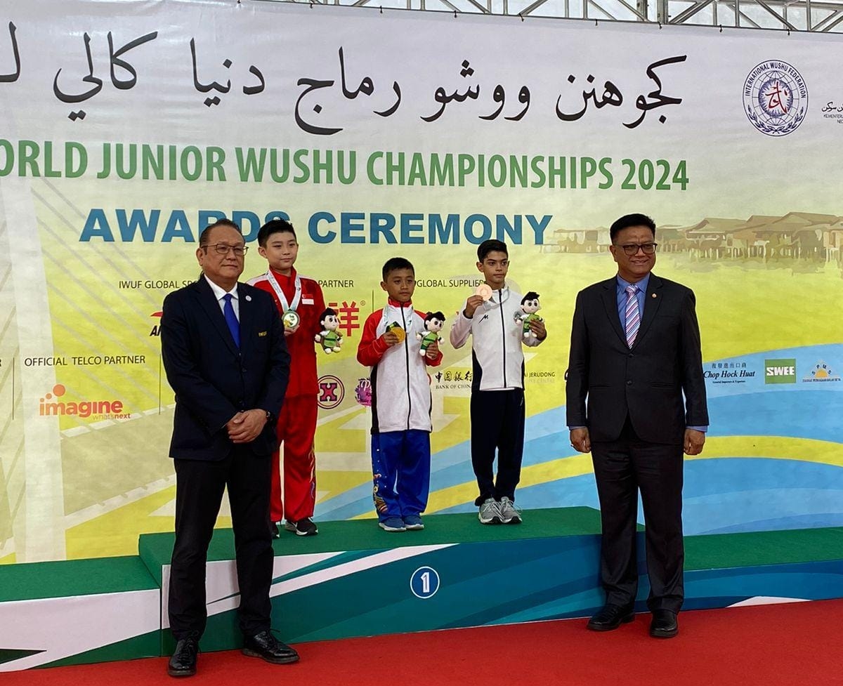 Zivan Tambah Emas Indonesia, Tiga Atlet Tembus Final Kejuaraan Dunia Wushu Junior 2024