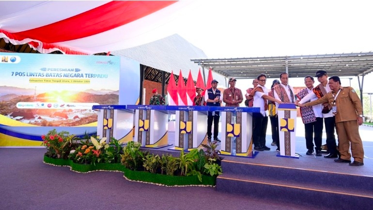 Jokowi Resmikan 7 PLBN Terpadu: Perbatasan Adalah Wajah Negara Kita