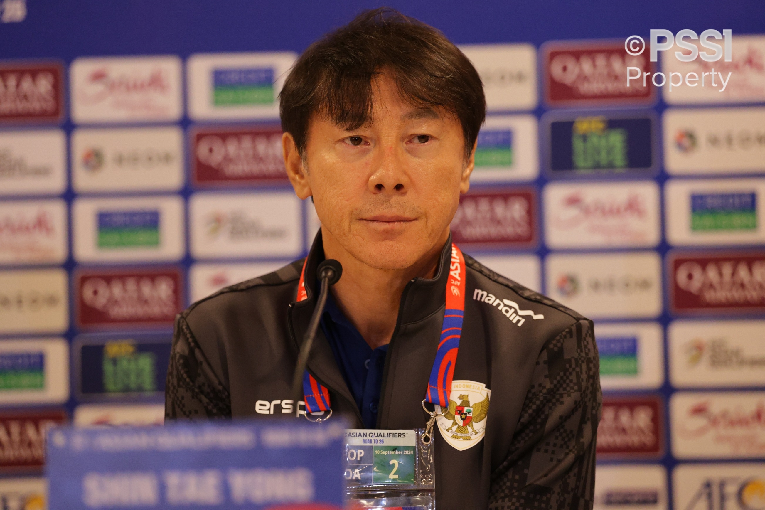 Shin Tae-yong: Kekalahan 10 Gol Timnas Indonesia Atas Bahrain Sudah Jadi Masa Lalu