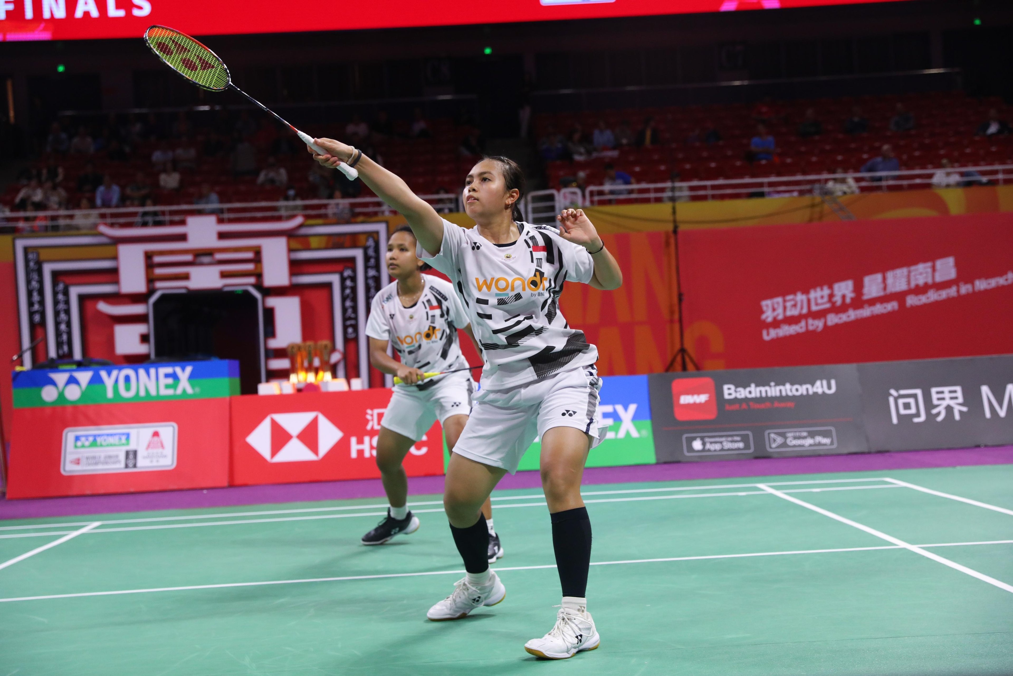 Kelelahan, Isyana/Rinjani Gagal ke Final Kejuaraan Dunia Junior 2024