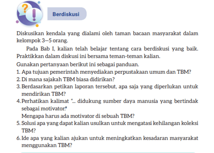Kunci Jawaban Bahasa Indonesia Kelas 9 Halaman 41 Kurikulum Merdeka