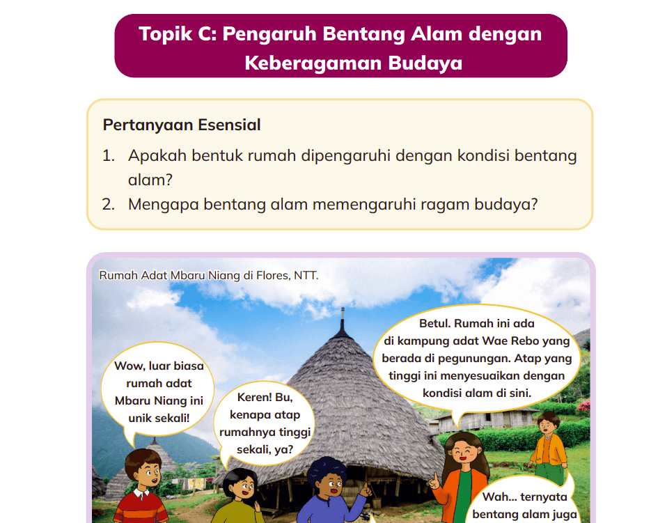 Kunci Jawaban IPAS Kelas 3 Halaman 197 Kurikulum Merdeka Topik C