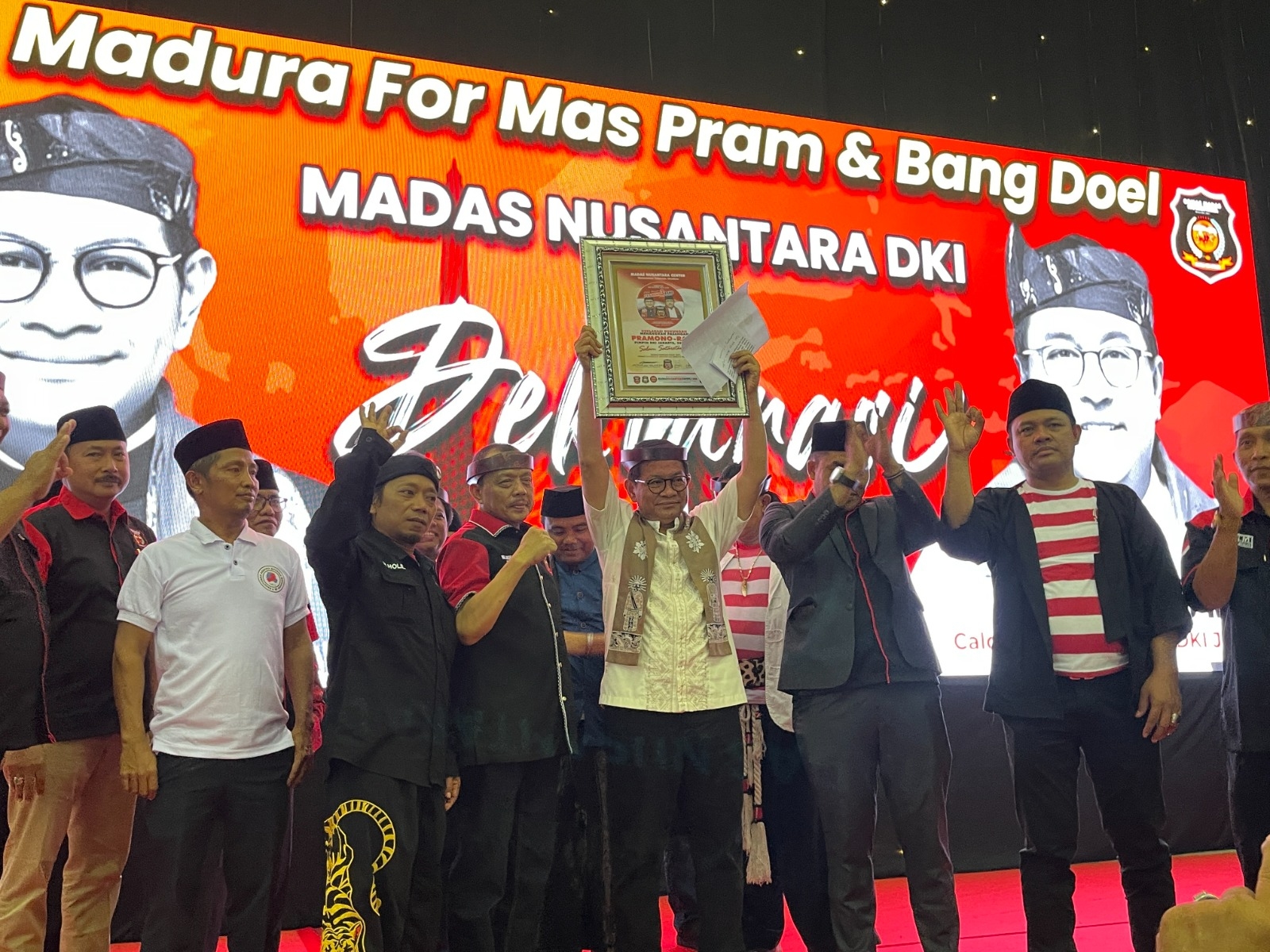 Ormas Madas Nusantara Siap Menangkan Pasangan Pramono-Rano