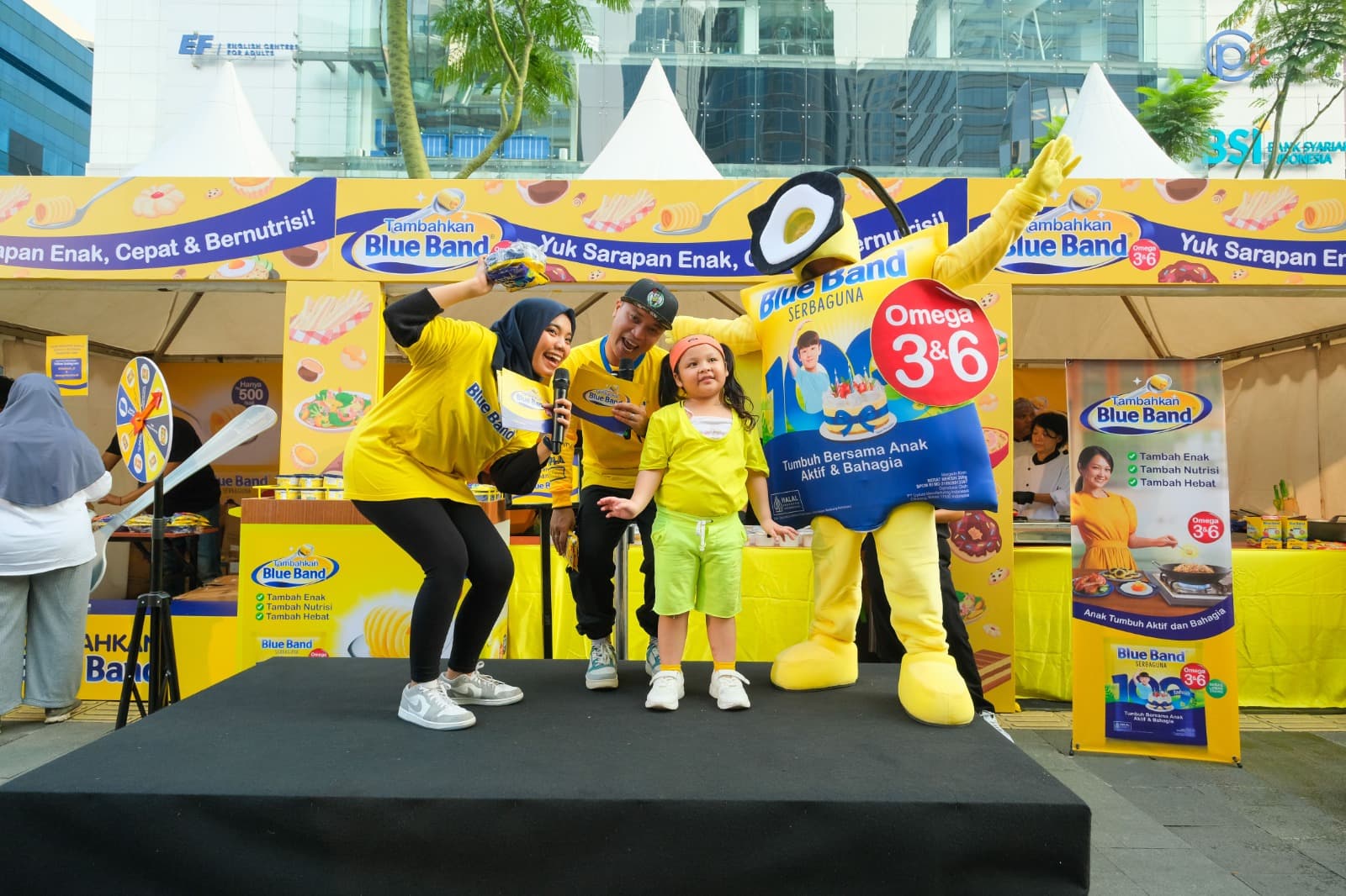 Giatkan Kebiasaan Sarapan, BlueBand Bagikan 10.000 Porsi Sarapan Gratis