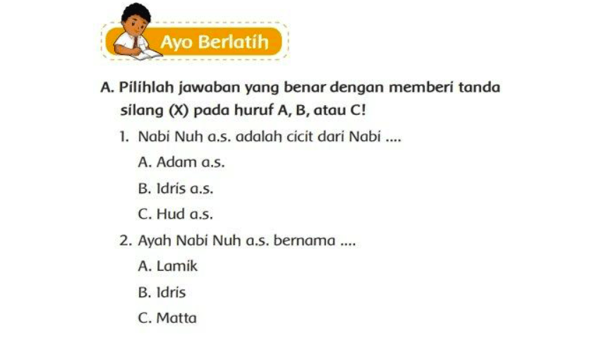 Kunci Jawaban PAI Kelas 2 SD Halaman 135 dan 136 Kurikulum Merdeka, Bab 3: Mari Berlatih