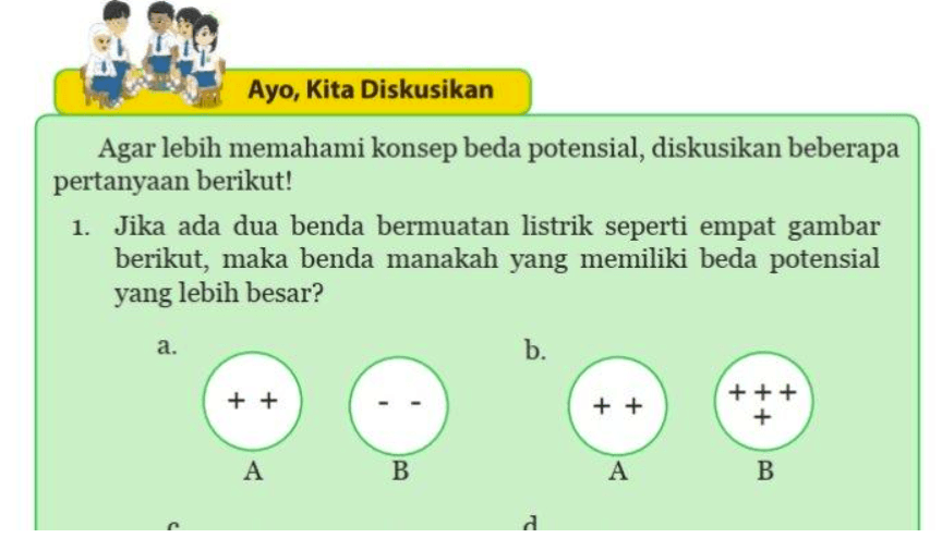 Kunci Jawaban IPA Kelas 9 Semester 1 Halaman 176: Listrik Statis