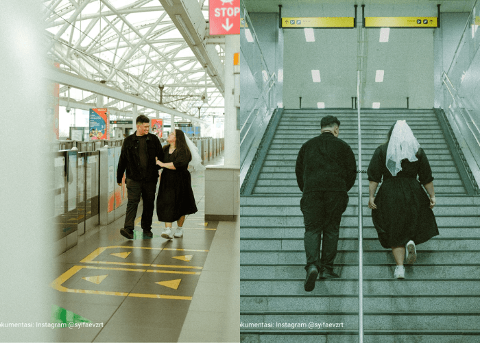 MRT Jakarta Resmi Izinkan Prewedding secara Gratis di Stasiun, Catat Syaratnya!