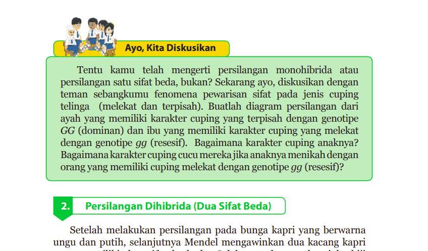 Kunci Jawaban IPA Kelas 9 Halaman 138 Kurikulum 2013