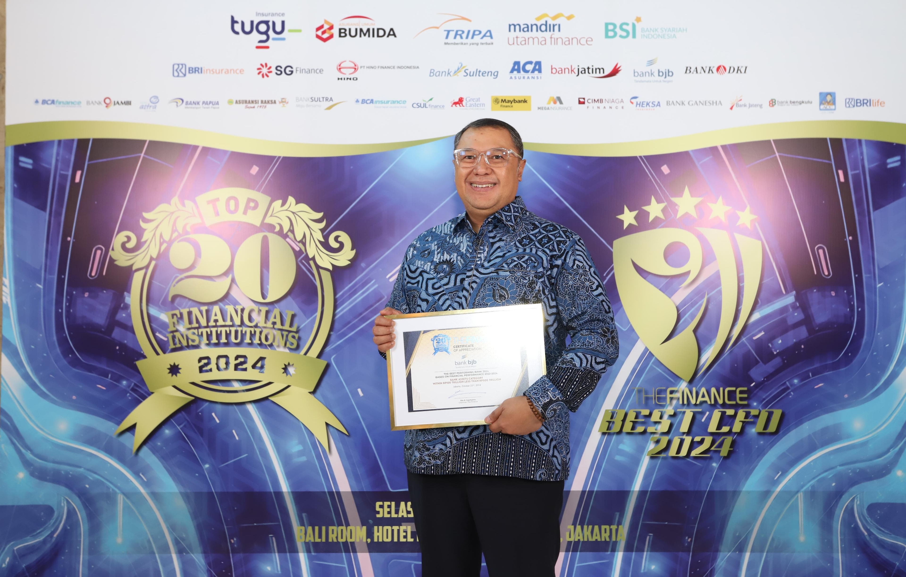 bank bjb Raih Pengakuan Top 20 Financial Institution 2024