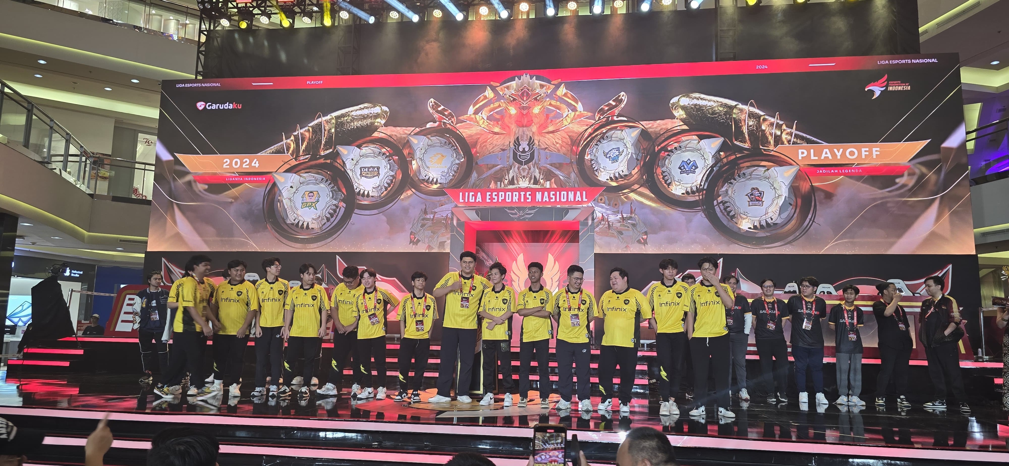 Onic Miracle Raih Gelar Juara Liga 1 Esport Nasional 2024